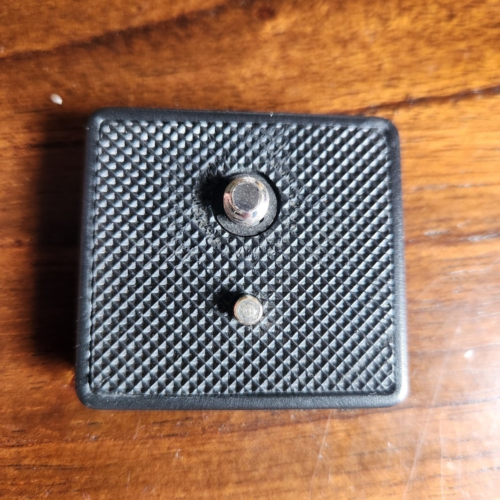 Tripod quick release plate for cameras quick mounting & dismounting